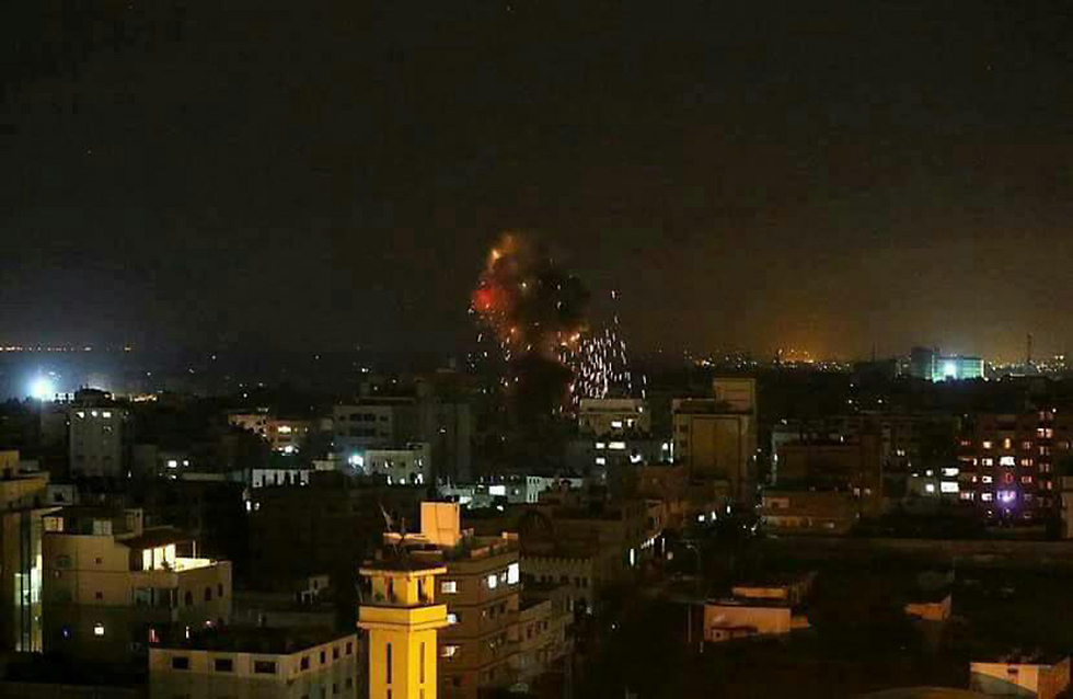 Удары ЦАХАЛа по объектам ХАМАСа в Газе
