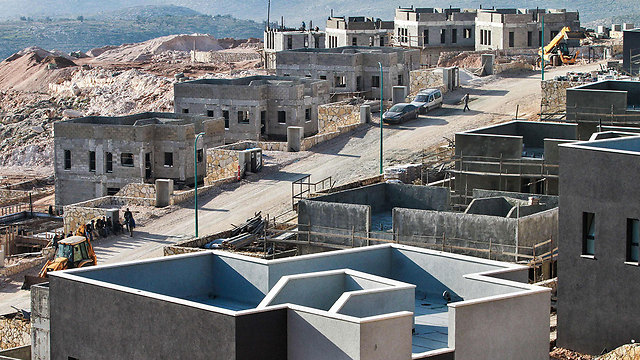 new construction in settlements (Photo: AFP)