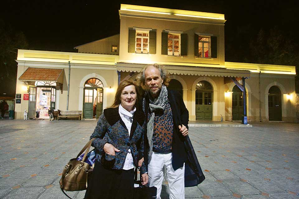 Андрес с женой Малле. Фото: пресс-служба