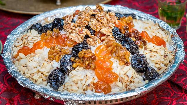 קוסקוס בסגנון מרוקאי עם פירות יבשים, מסעדת "אווה סאפי" (צילום: ירון ברנר) (צילום: ירון ברנר)