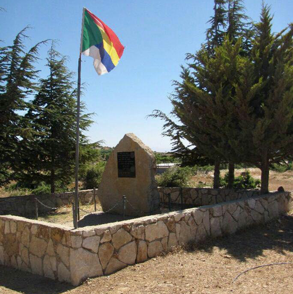 Tafesh's monument (Photo: Nazia Kablan)