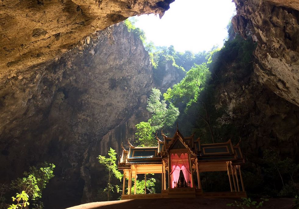 Tham Phraya Nakhon Cave with King Rama V's pavilion (Photo: Gaby Zohar)