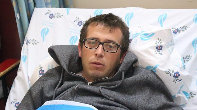 Игорь Шохат в больнице. Фото: Моти Кимхи