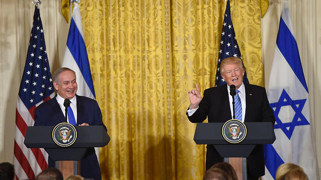 Netanyahu and Trump at the White House (Photo: AFP)