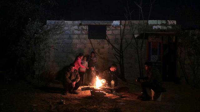 Gaza's light diminised (Photo: AP)