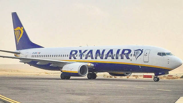 Лайнер компании Ryanair
