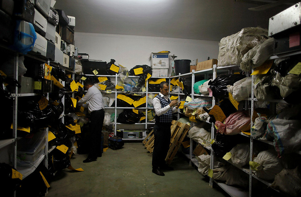 Confiscated drugs in the strip (Photo: Reuters)