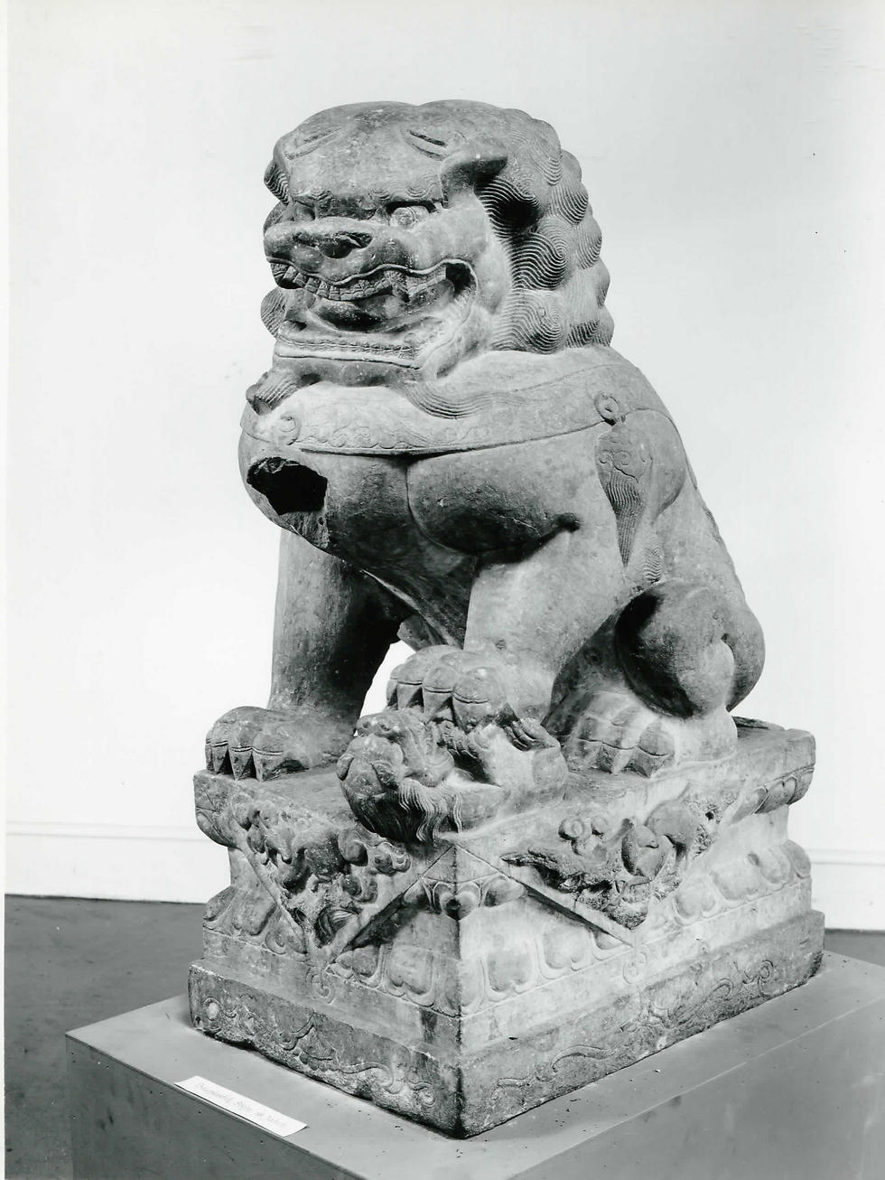 A lion sculpture from the Mosse collection (Photo: AP)
