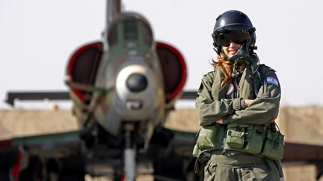Woman serving in the IAF (Photo: IDF Spokesperson's Unit)