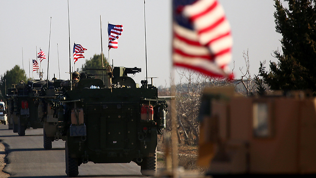 האמריקנים שלחו מאות חיילים לשטח סוריה וינסו למנוע חיכוכים בין הצדדים השונים (צילום: AFP) (צילום: AFP)
