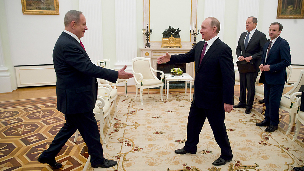 Владимир Путин и Биньямин Нетаниягу. Фото: EPA