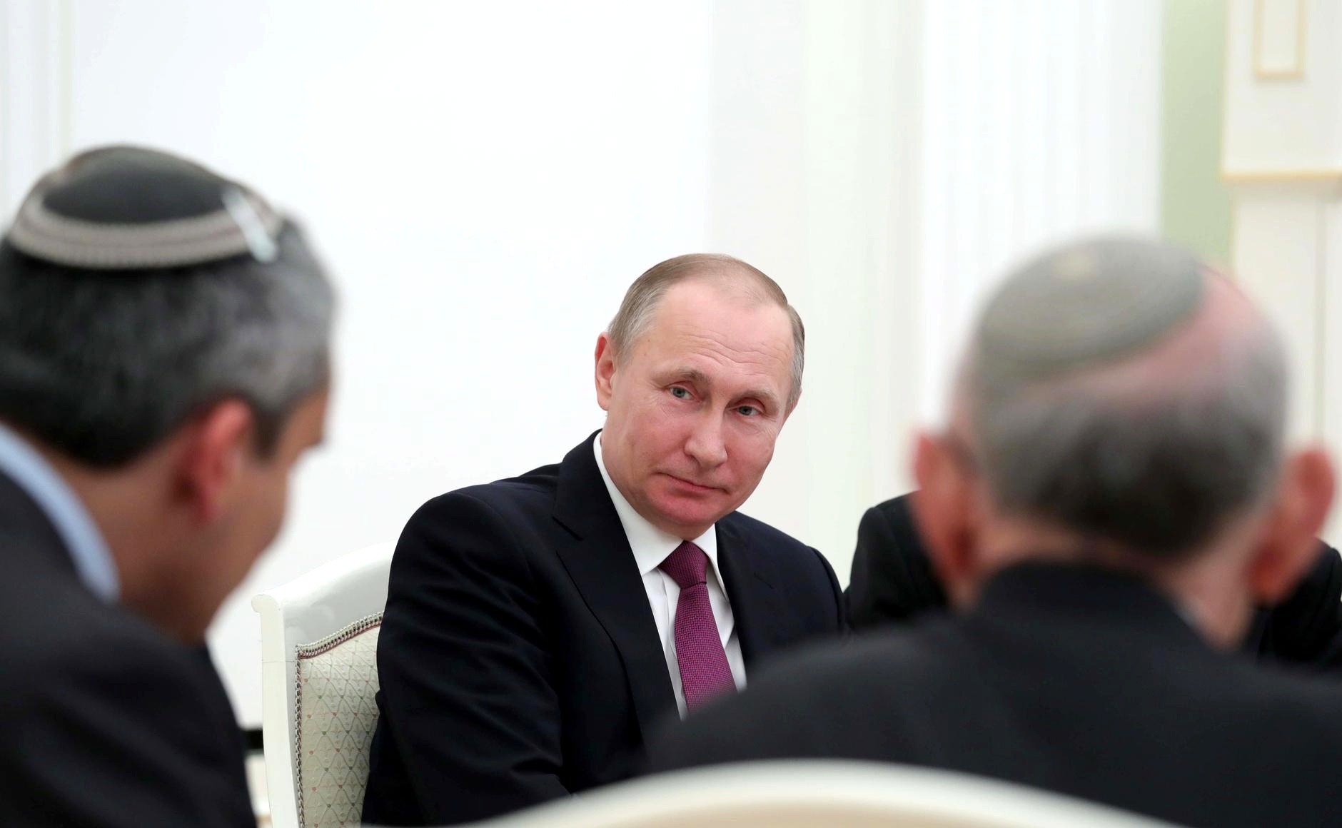 Биньямин Нетаниягу и Владимир Путин. Фото: пресс-служба президента России 