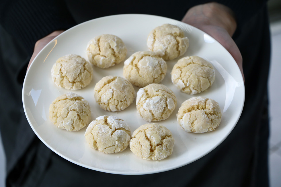 עוגיות לימון טוסקניות (צילום: בת-חן דיאמנט)