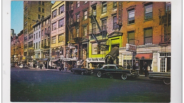 גלויה של גריניץ' וילג', שנות ה-50 (צילם: יח"צ) (צילם: יח