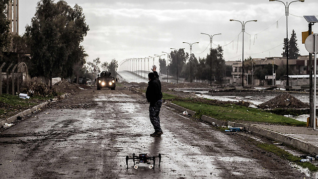 ברחובות העיר מוסול. התושבים הסונים חוששים שגם אחרי דאעש לא תהיה נחת (צילום: AFP) (צילום: AFP)