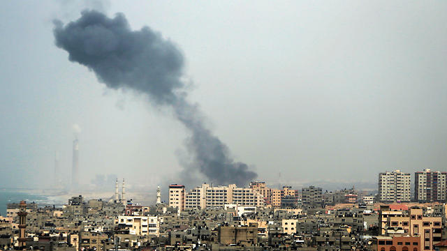 Past IAF attack in Gaza (File photo: AFP)