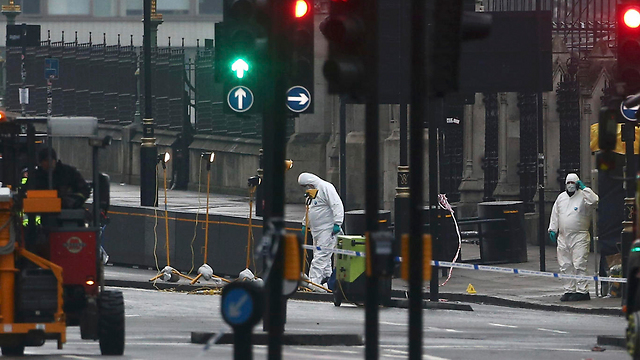 זירת הפיגוע בלונדון בשבוע שעבר (צילום: רויטרס) (צילום: רויטרס)