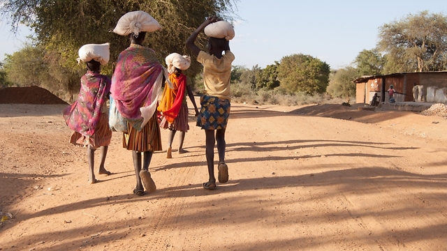 אפריקה. פועלת אחרת (צילום: Shutterstock) (צילום: Shutterstock)
