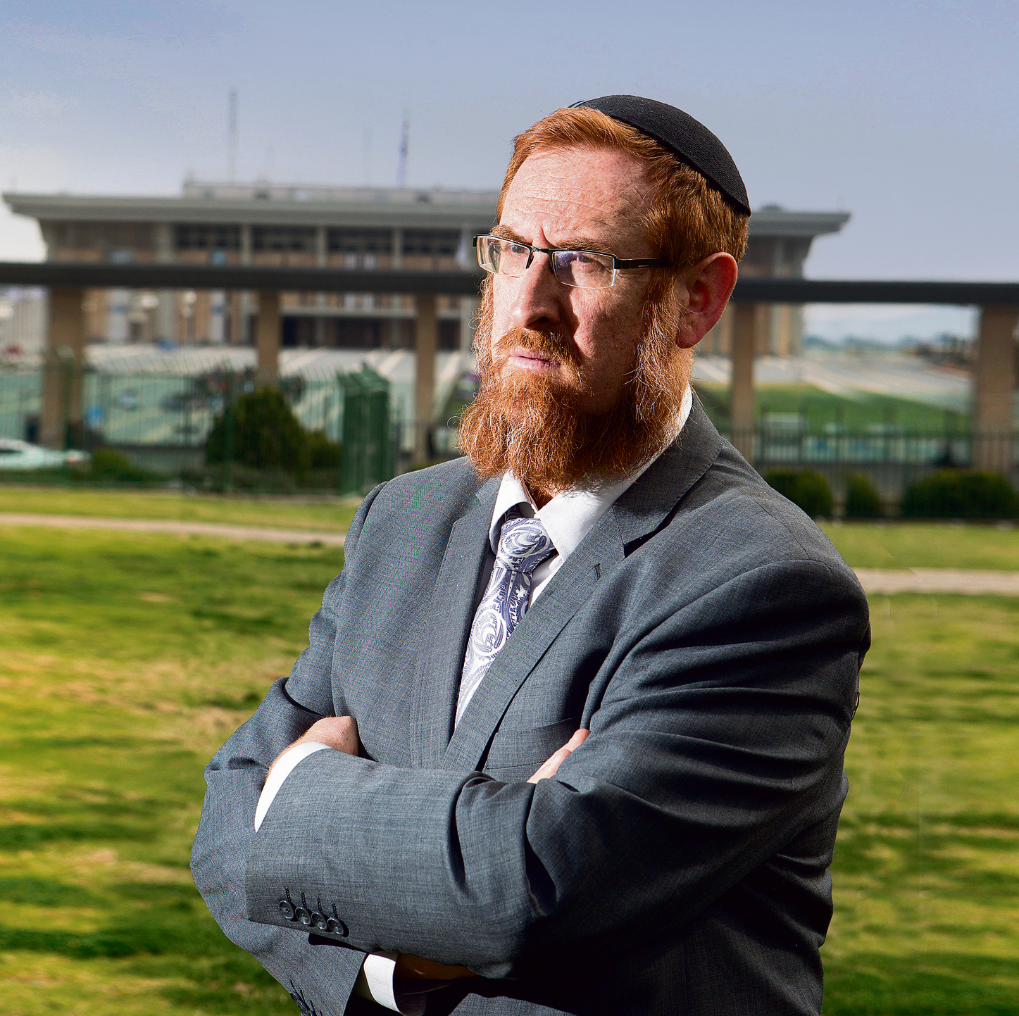 Yehuda Glick at the Knesset, last week. ‘A prime minister cannot give the police an illegal order' (Photo: Alex Kolomoisky)