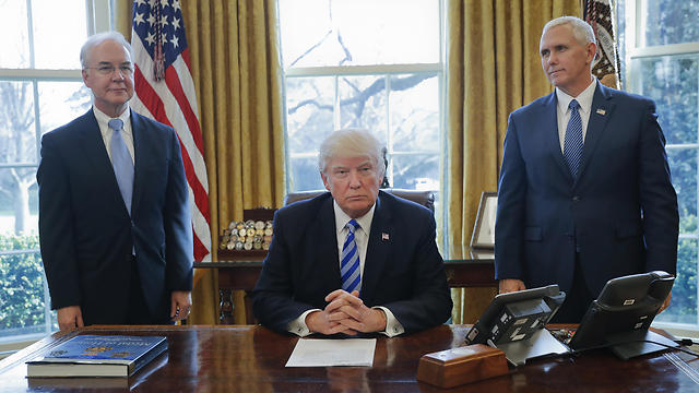 "גורמת לאי יציבות באזור". הנשיא טראמפ (צילום: AP) (צילום: AP)