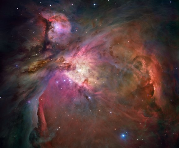הערפילית באוריון טלסקופ החלל של האבל (צילום: נאס"א)