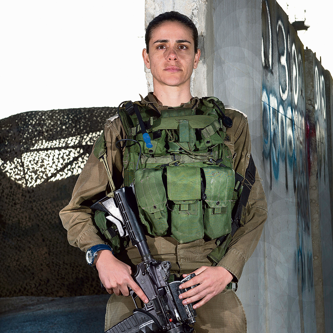 Maj. Dana Ben-Ezra (Photo: Efi Shrir)