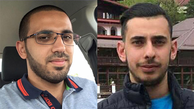 ההרוגים: אחמד דהאמשה (מימין) ומוחמד ג'יבריל (צילום : באדיבות אתר  panet) (צילום : באדיבות אתר  panet)