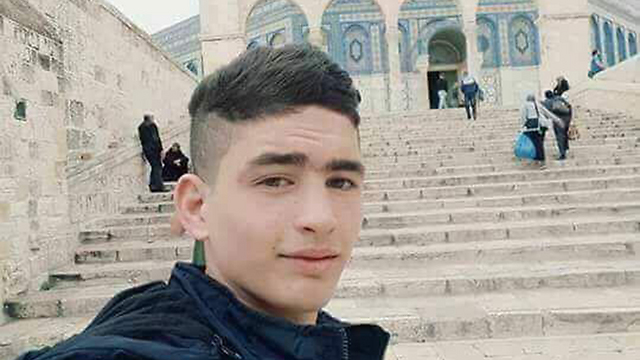 The terrorist Ahmad Jazal on the Temple Mount