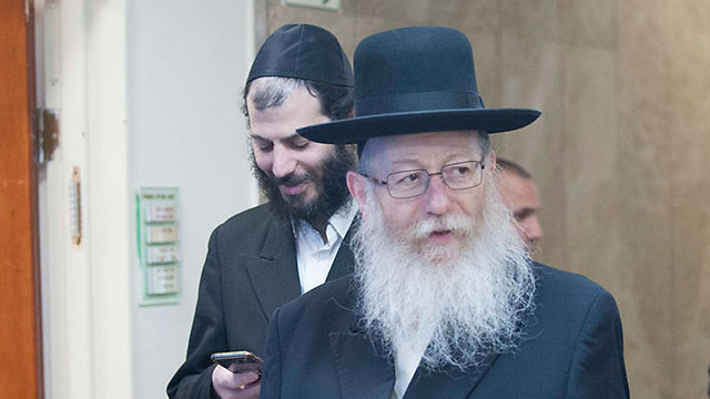 Rabbi Litzman (Photo: Yoav Dudkevitch)