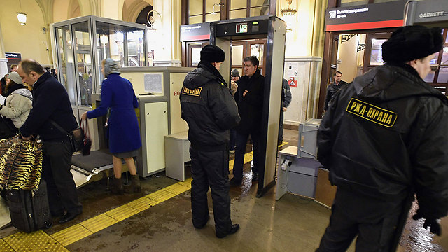 אבטחה מוגברת ברכבת התחתית של מוסקבה (צילום: רויטרס) (צילום: רויטרס)