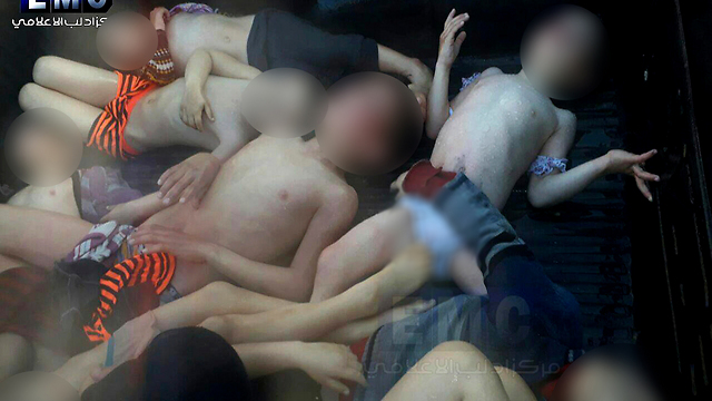 Some of those killed in Idlib (Photo: AP)