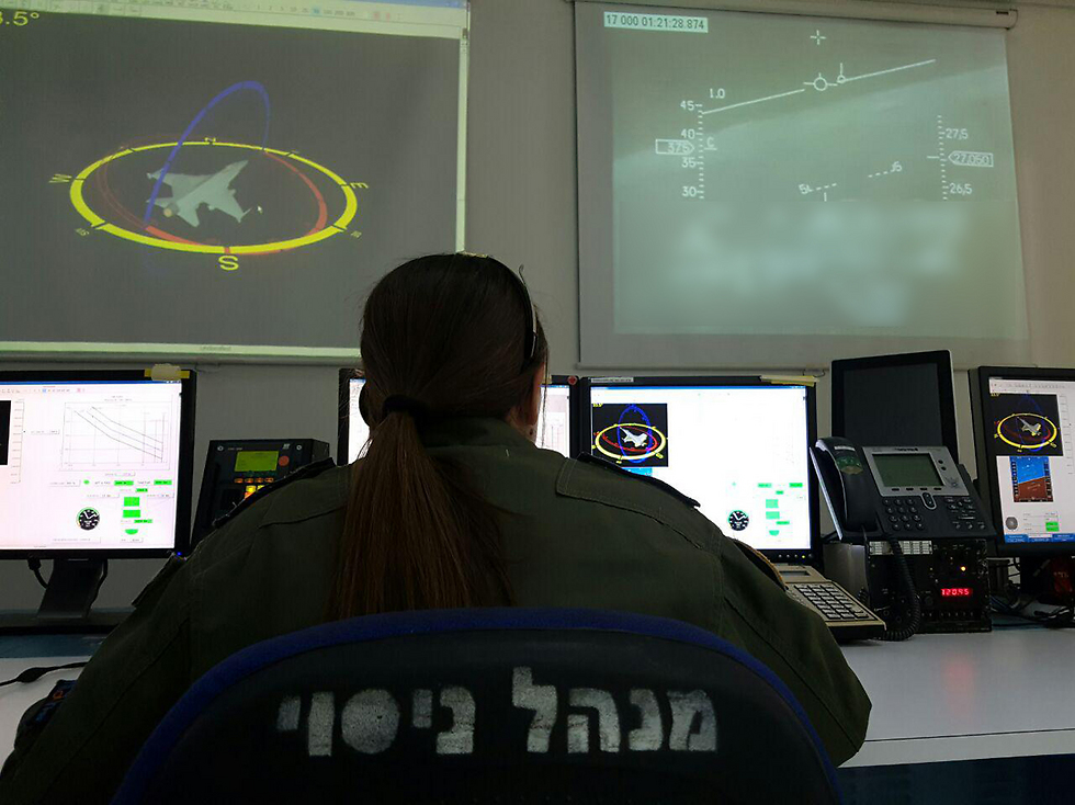 The control room during the experiment (Photo: Yoav Zitun)