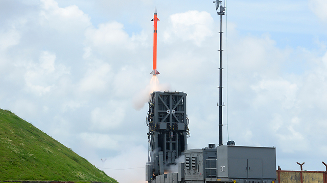 Lightning-8 missile launch (Photo: IAI)