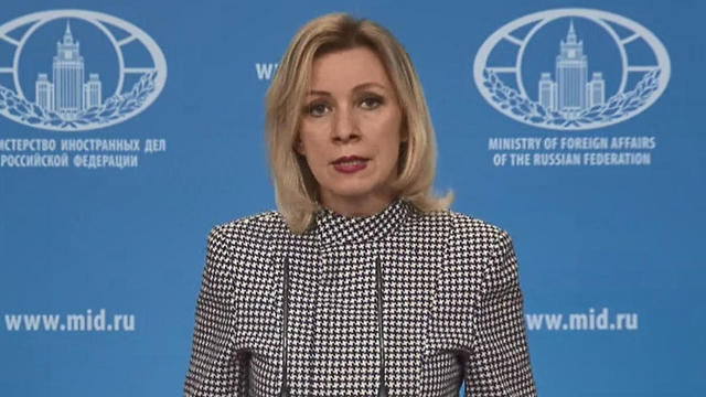 דוברת משרד החוץ מריה זכרובה (צילום: EPA) (צילום: EPA)
