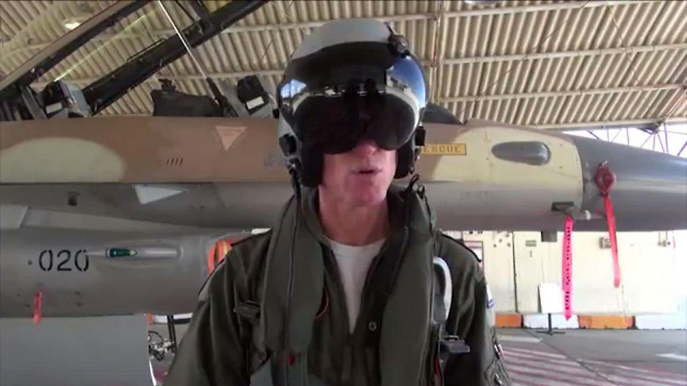 מפקד טייסת מרכז ניסוי הטיסה, סגן-אלוף שלומי (צילום: בראל אפרים) (צילום: בראל אפרים)