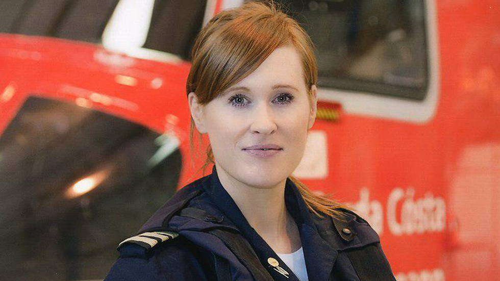 הטייסת דארה פיטזפטריק  (צילום: rte) (צילום: rte)