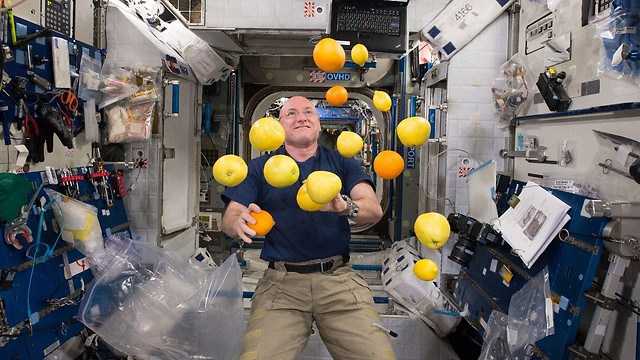 Еда в космосе. Фото: NASA