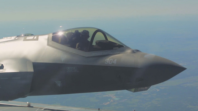 Дозаправка F-35 в воздухе. Фото: пресс-служба ЦАХАЛа