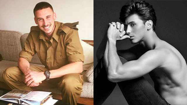 James Hirshfield, before and after joining the IDF (Photo: Carlos Velez)