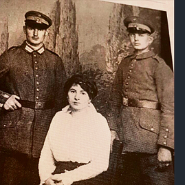 Frieda and her brothers who were killed in WWI