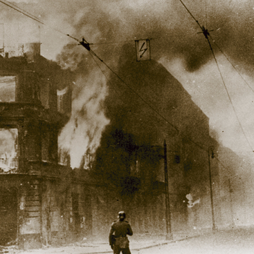 The Warsaw Ghetto Uprising (Photo: Getty Images)
