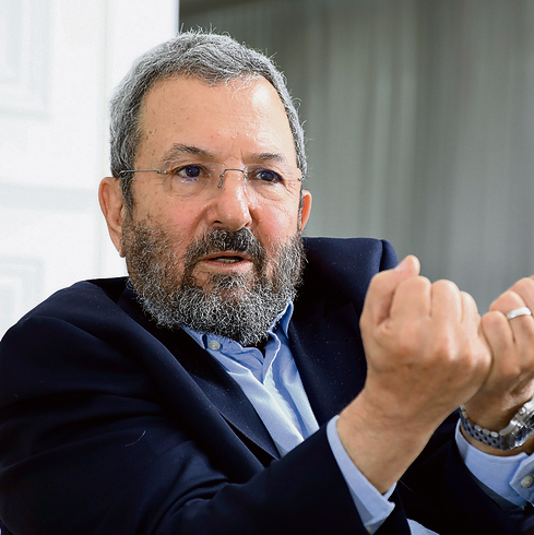 Ehud Barak at his Tel Aviv home last week: ‘Who does the government think will replace the PA? Beitar? Bnei Akiva? No, Hamas.’ (Photo: Shaul Golan)
