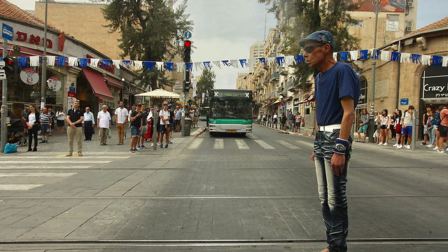 Минута молчания в День памяти павших в войнах Израиля. Иерусалим. Фото: Гиль Йоханан