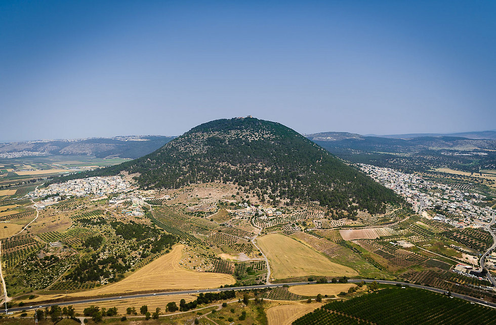 Mount Tabor in the lower Galilee (Photo: Israel Bardugo)