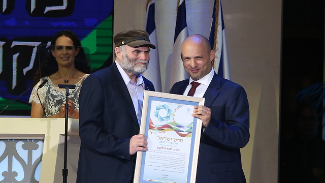 חתן פרס ישראל יהודה ליבס (צילום: עמית שאבי) (צילום: עמית שאבי)