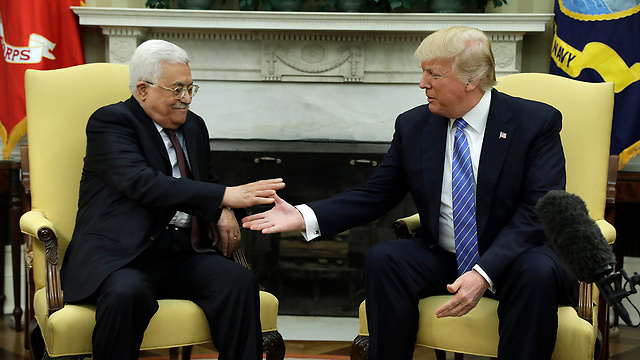 President Trump and President Abbas (Photo: AP)