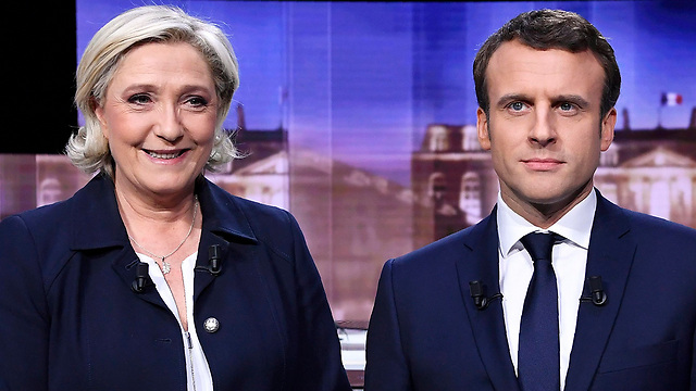 Marine Le Pen vs. Emmanuel Macron (Photo: EPA)