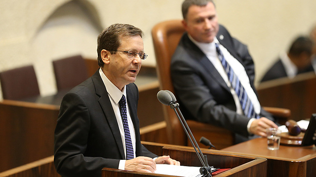 Opposition leader Herzog (Photo: Amit Shabi)