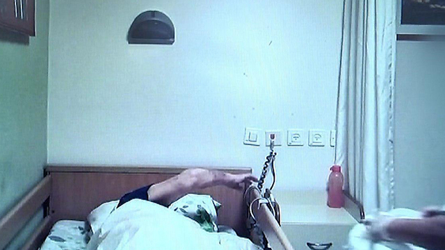 Footage of 91-year-old being abused in nursing home (Photo: courtesy of Channel 10) (Photo: Courtesy of Channel 10)