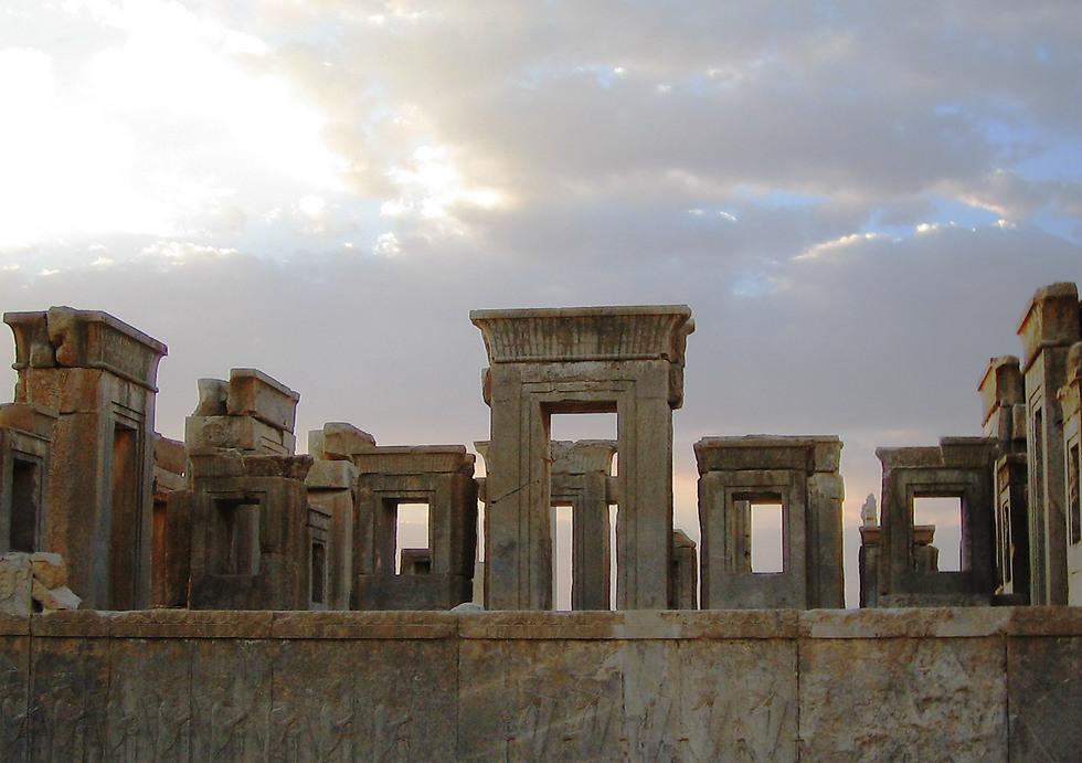 מבנים מפוארים ששרדו. העיר העתיקה פרספוליס (צילום: Elnaz Sarbar) (צילום: Elnaz Sarbar)